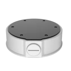 Caja de conexiones - Para cámaras domo - Instalación en pared - Color blanco - Pasador de cables - AlarmSystems.Shop