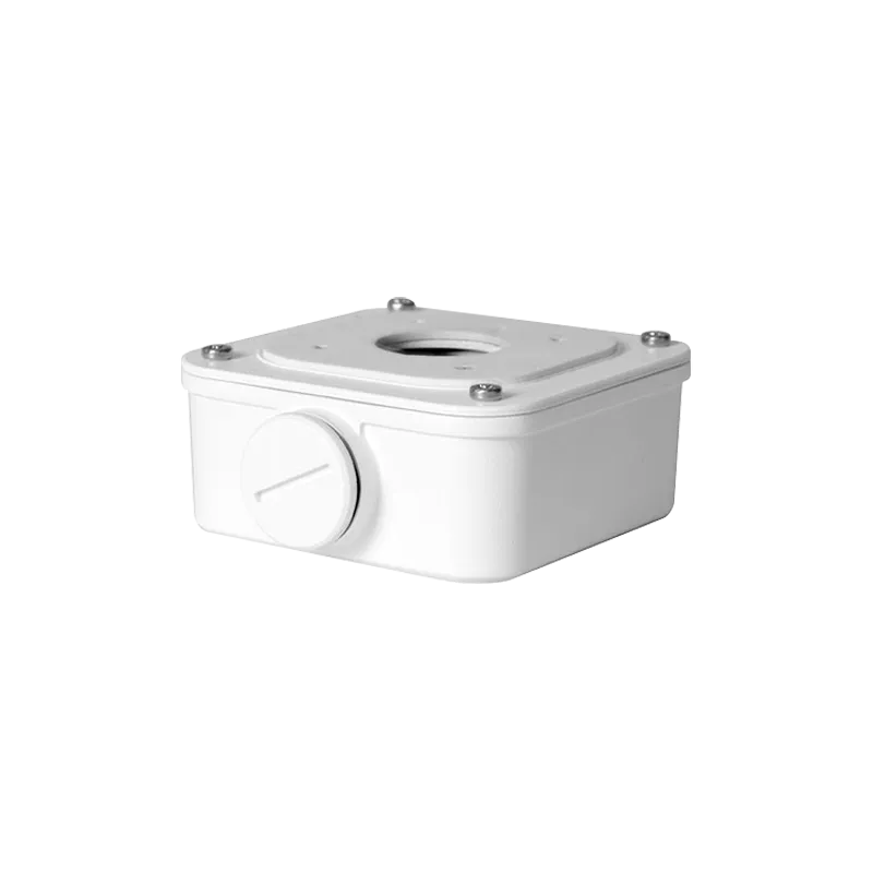 Caja de conexiones - Para cámaras bullet - Apto para uso exterior - Instalación en techo o pared - Color blanco - Pas... - Alarm