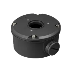 Caja de conexiones - Para cámaras bullet - Apto para uso exterior - Instalación en techo o pared - Color Negro - Pasa... - Alarm