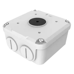 Caja de conexiones - Para cámaras bullet - Apto para uso exterior - Instalación en techo o pared - Color blanco - Pas... - Alarm