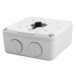 Caja de conexiones - Para cámaras Bullet - Apto para uso exterior - Instalación en techo o en pared - Color blanco - ... - Alarm