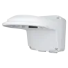 Soporte de pared - Caja de conexiones - Apto para uso en exterior - Color blanco - Compatible con Uniview - Pasador d... - Alarm