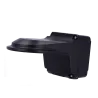 Soporte de pared - Caja de conexiones - Apto para uso en exterior - Color Negro - Compatible con Uniview - Pasador de... - Alarm