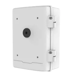 Caja de conexiones - Para domos motorizadas - Apto para uso en exterior - Color blanco - Pasador de cables - AlarmSystems.Shop