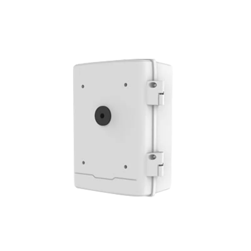 Caja de conexiones - Para domos motorizadas - Apto para uso en exterior - Color blanco - Pasador de cables - AlarmSystems.Shop