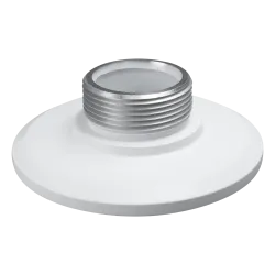 Adaptador para cámaras domo - Fabricado en aluminio - 44 (Al) x 149 (Ø) mm - Pasador de cables - AlarmSystems.Shop