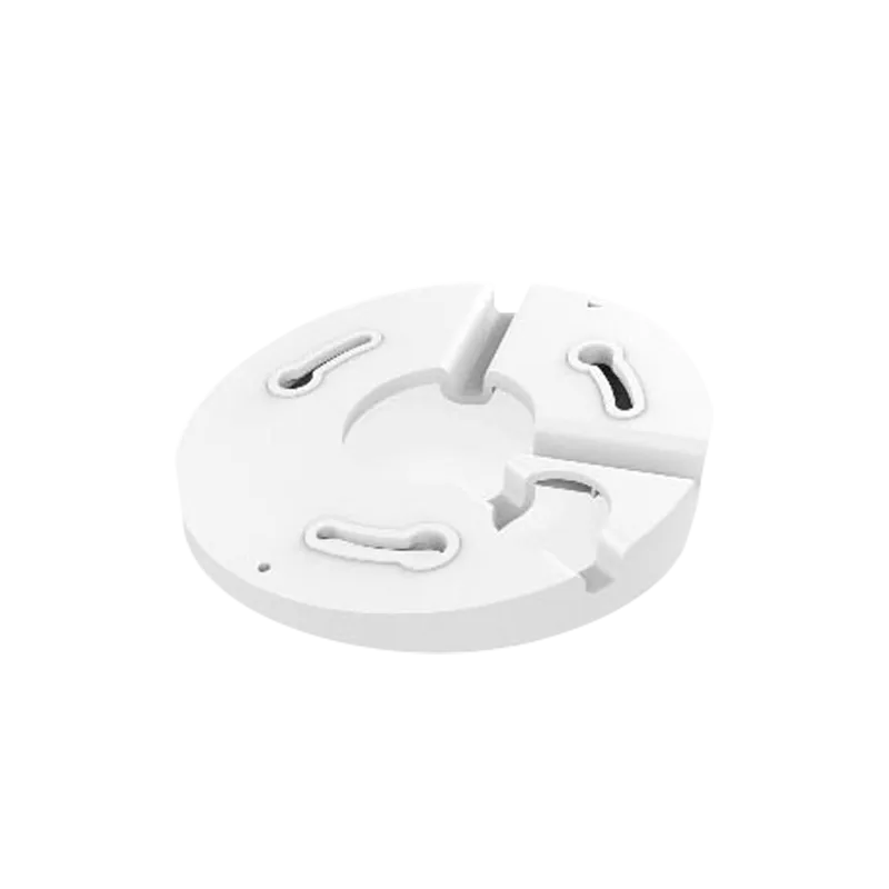 Soporte de techo inclinado - Para cámaras domo - Apto para uso interior - Color blanco - Plástico - AlarmSystems.Shop