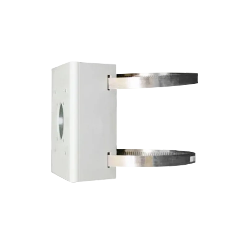 Soporte para mástiles - Para cámaras domo - Apto para uso exterior - Rango diámetro 67~127 mm - Color blanco - Pasado... - Alarm