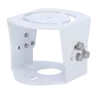Soporte de poste - Para cámaras 2D - Apto para uso exterior/ interior - Color blanco - AlarmSystems.Shop