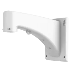 Soporte de pared - Para domos motorizados - Apto para uso en exterior - Color blanco - Pasador de cables - AlarmSystems.Shop