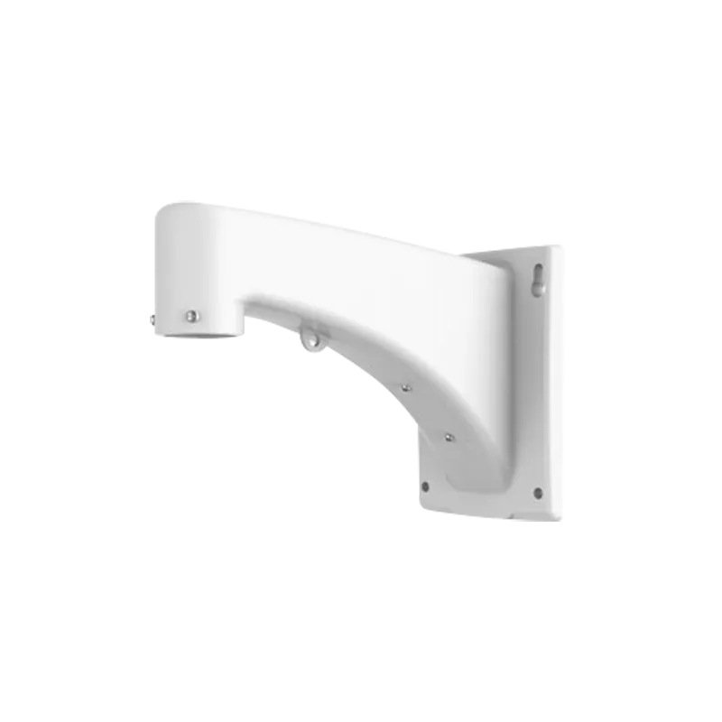 Soporte de pared - Para domos motorizados - Apto para uso en exterior - Color blanco - Pasador de cables - AlarmSystems.Shop
