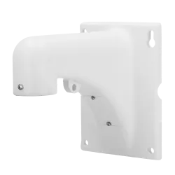 Soporte de pared - Para domos motorizados - Apto para uso en exterior - Color blanco - Pasador de cables - AlarmSystems.Shop