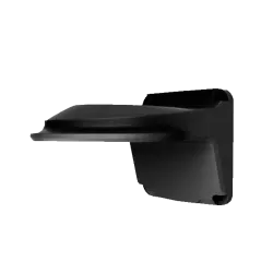 Soporte de pared - Para cámaras domo - Apto para uso en exterior - Color negro - Pasador de cables - AlarmSystems.Shop