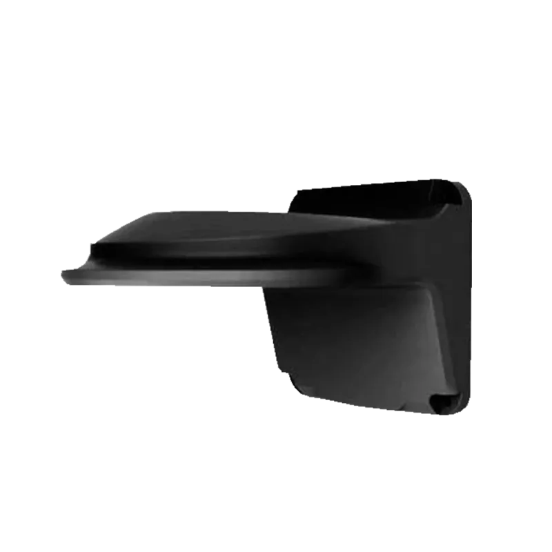 Soporte de pared - Para cámaras domo - Apto para uso en exterior - Color negro - Pasador de cables - AlarmSystems.Shop