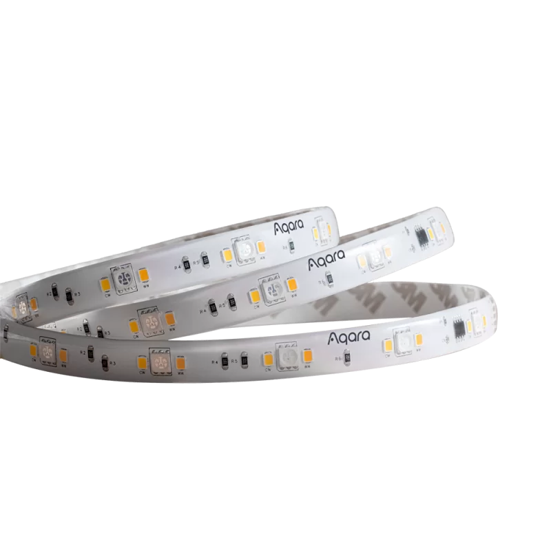 Aqara Tira LED T1 - Zigbee 3.0 / Matter over Zigbee - Requiere AQARA HUB 3.0 - Repetidor Zigbee - 50.000 Horas de vi... - Alarm