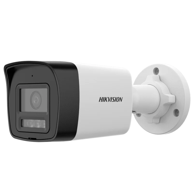 Cámara Bullet IP Hikvision gama Value - Resolución 4 MP - Lente 4 mm - Luz híbrida | IR 20 m | Luz Blanca 15 m - Det... - Alarm
