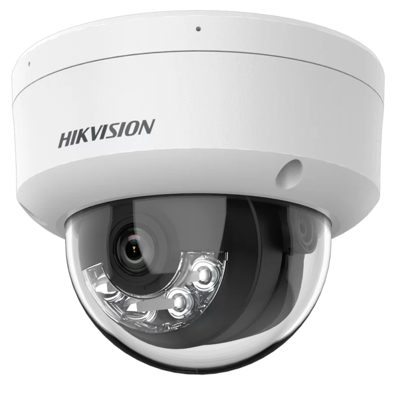 Hikvision cámara Domo IP gama Value - Resolución 4 Megapíxel (2560x1440) - Lente 2.8 mm - Luz híbrida alcance 20 m -... - Alarm