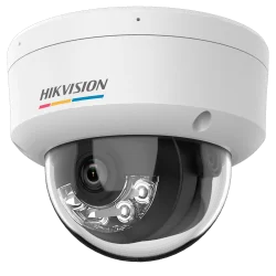 Cámara Domo IP Hikvision gama Value - Resolución 6 MP (3200x1800) - Lente 2.8 mm - Luz híbrida alcance 30 m | ColorV... - Alarm