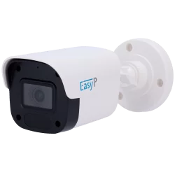 Cámara Bullet IP AI EASY-P - 2MP | Lente 2.8 mm - IR 25 m | Mic - Compatibilidad total con Uniview y Hikvision - Sopo... - Alarm