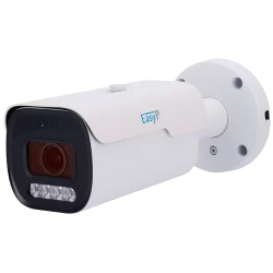 Cámara Bullet IP AI EASY-P - 4MP | Lente Motorizada 2.7~13.5 mm - IR 40 m | Mic - Compatibilidad total con Uniview y ... - Alarm
