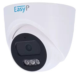 Cámara Turret IP EASY-P - 2MP | Lente 2.8 mm - IR 25 m | Mic - Compatibilidad total con Uniview y Hikvision - Soporta... - Alarm