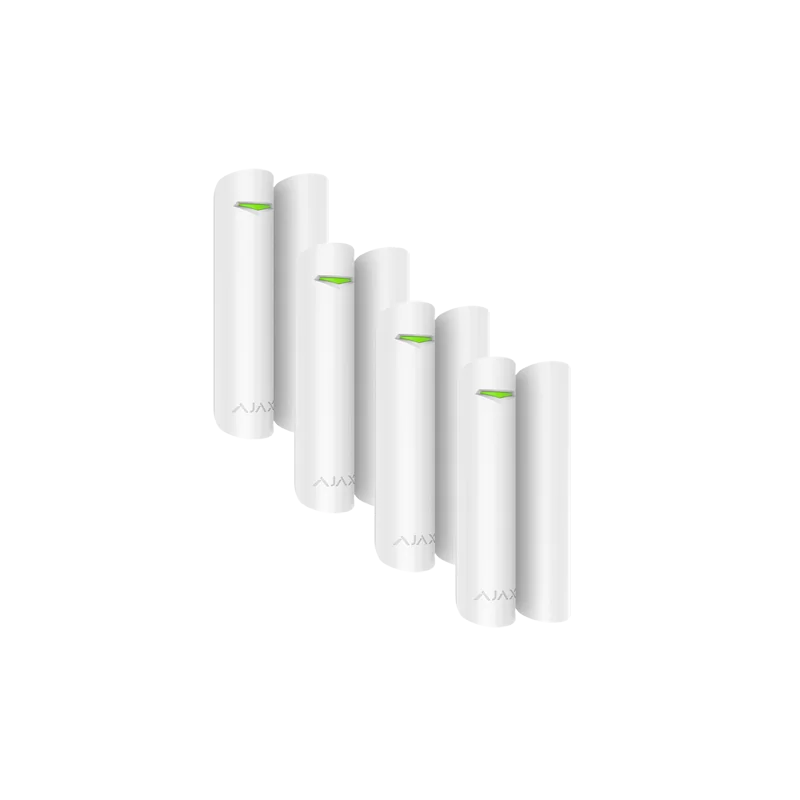 Pack 10 Contactos magnéticos puerta/ventana - Inalámbrico 868 MHz Jeweller - Certificado grado 2 - Indicador LED y An... - Alarm