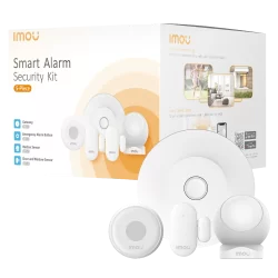 Imou kit de alarma domótico Inalámbrico - Concentrador de Alarma domótica - Zigbee 3.0 / WiFi 2.4 GHz - Gestiona desd... - Alarm