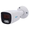 Cámara Bullet IP AI EASY-P - 5MP | Lente 2.8 mm - IR 40 m | Luz blanca 30 m | Mic - Compatibilidad total con Uniview ... - Alarm
