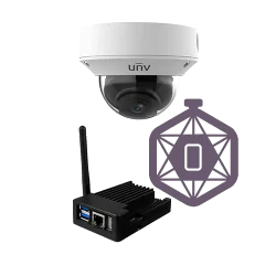 Kit para Control de aforo LITE - Cámara Uniview UV-IPCOUNT-Z-4 - PC con software SF-SW-COUNT-LITE (Instalado) - Vista... - Alarm