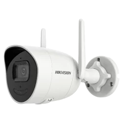 Hikvision - Cámara Bullet IP gama Wi-Fi - Resolución 4 Megapíxel (2560x1440) - Lente 2.8 mm | Wi-Fi IEEE802.11b/g/n ... - Alarm