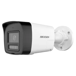 Cámara Bullet IP Hikvision gama Value - Resolución 4 Mpx (2560x1440) - Lente 4 mm - Luz híbrida 30 m | Sirena y flash... - Alarm