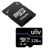 Tarjeta de memoria con adaptador Uniview - microSD | Capacidad 128 GB - Clase 10 | Velocidad escritura 71 MB/s - Hast... - Alarm