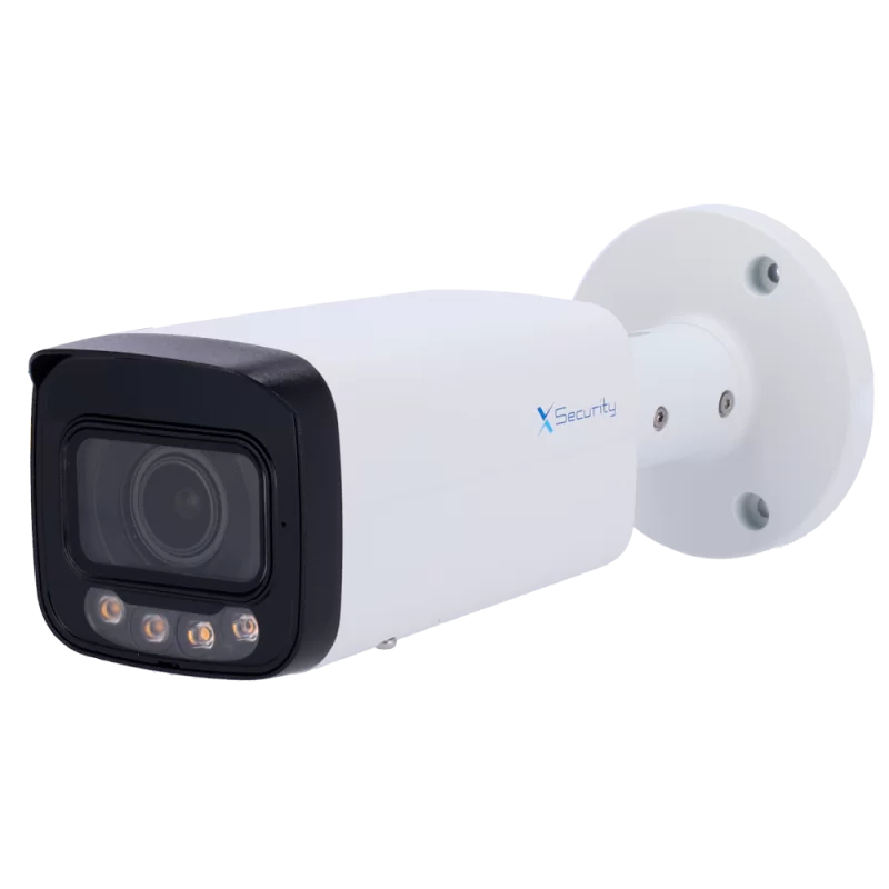 X-Security Cámara IP Bullet - 4 Megapíxel (2688x1520) - Lente Motorizada 2.7~13.5mm - WDR 120dB | Dual Light(IR 60m ... - Alarm