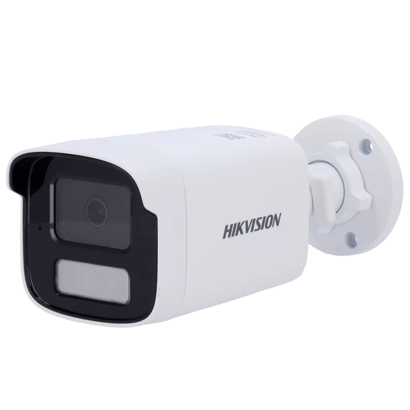 Hikvision - Cámara Bullet IP gama Value - Resolución 8 Megapíxel (3840x2160) - Lente 4 mm | Micrófono integrado - Luz... - Alarm