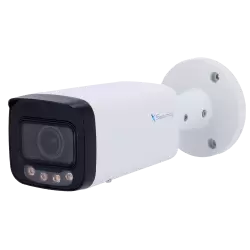 X-Security Cámara IP Bullet - 6 Megapíxel (3288x1850) - Lente fija 2.8mm - WDR 120dB | Dual Light(IR 30m y Luz Blanc... - Alarm