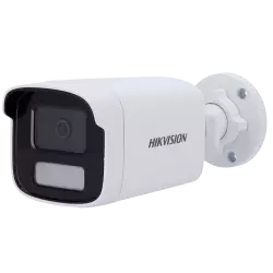 Hikvision - Cámara Bullet IP gama Value - Resolución 6 Megapíxel (3200x1800) - Lente 4 mm | Micrófono integrado - Luz... - Alarm