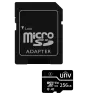 Tarjeta de memoria con adaptador Uniview - microSD | Capacidad 256 GB - Clase 10 | Velocidad escritura 35 MB/s - Hast... - Alarm