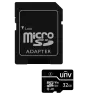 Tarjeta de memoria con adaptador Uniview - microSD | Capacidad 32 GB - Clase 10 | Velocidad escritura 30 MB/s - Hasta... - Alarm