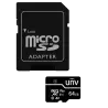 Tarjeta de memoria con adaptador Uniview - microSD | Capacidad 64 GB - Clase 10 | Velocidad escritura 35 MB/s - Hasta... - Alarm