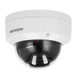 Cámara Domo IP Hikvision - Gama VALUE - 2 MP | Lente 2.8 mm - IR 30 m | DWDR - PoE | H.265+ | IP67 | IK10 - WEB, S... - Alarm