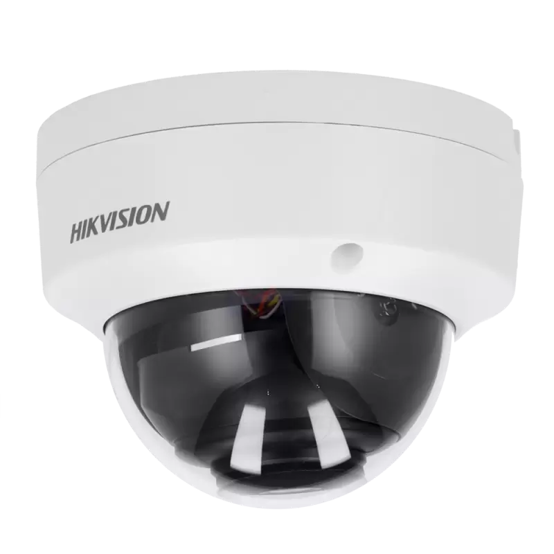 Cámara Domo IP Hikvision - Gama VALUE - 2 MP | Lente 2.8 mm - IR 30 m | DWDR - PoE | H.265+ | IP67 | IK10 - WEB, S... - Alarm