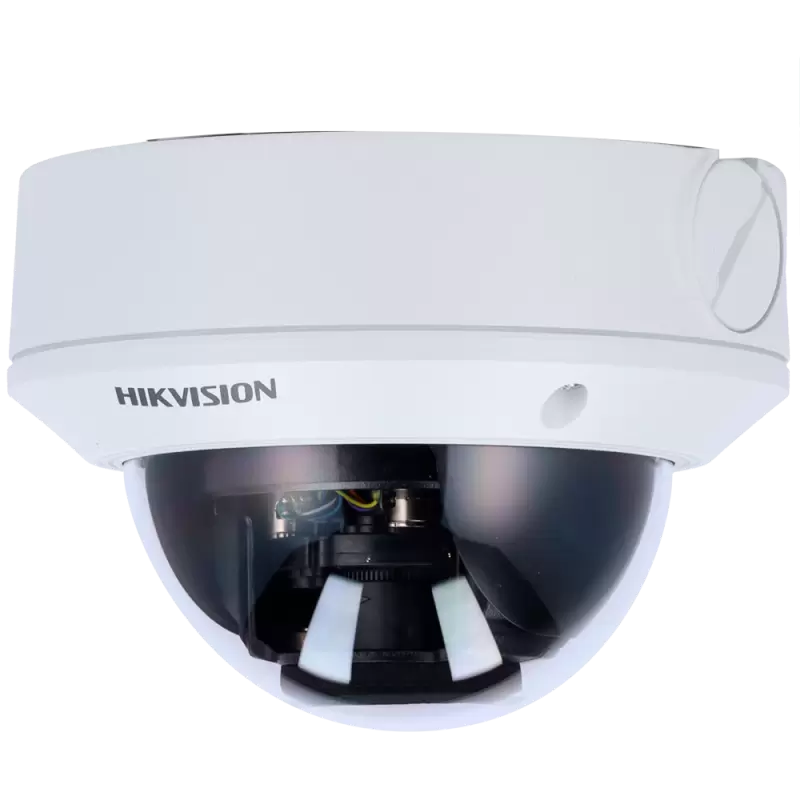 Cámara Domo IP Hikvision - Gama VALUE | microSD 256 GB - 2 MP | Lente motorizada 2.8~12 mm - IR 30 m | DWDR | Detecci... - Alarm