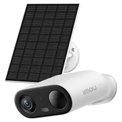 Cámara Wifi Imou 3 Megapixel - Batería 5000 mAh + Panel solar - Lente 2.8 mm / IR 15 m - Detección PIR + Humanos - Au... - Alarm