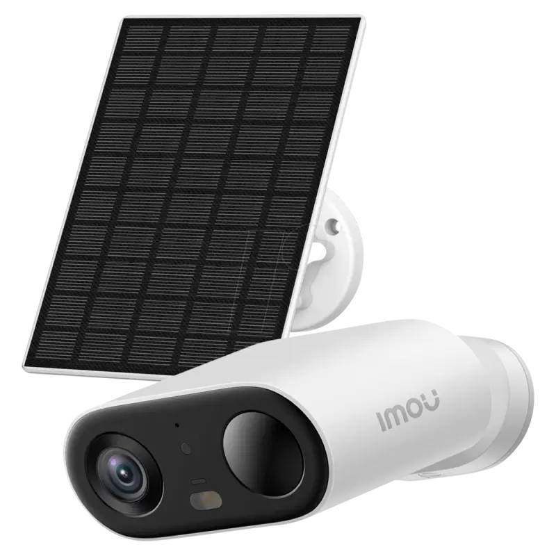 Cámara Wifi Imou 3 Megapixel - Batería 5000 mAh + Panel solar - Lente 2.8 mm / IR 15 m - Detección PIR + Humanos - Au... - Alarm