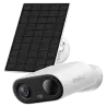 Cámara Wifi Imou 3 Megapixel - Batería 5000 mAh + Panel solar - Lente 2.8 mm / IR 15 m - Detección PIR + Humanos - Au... - Alarm