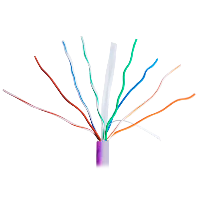 Uniview Cable UTP categoría 6 - Conductor OFC,100% cobre - Diámetro 24 AWG-0,53mm - Certificado CPR: B2ca-s1a,d0,a1 -... - Alarm