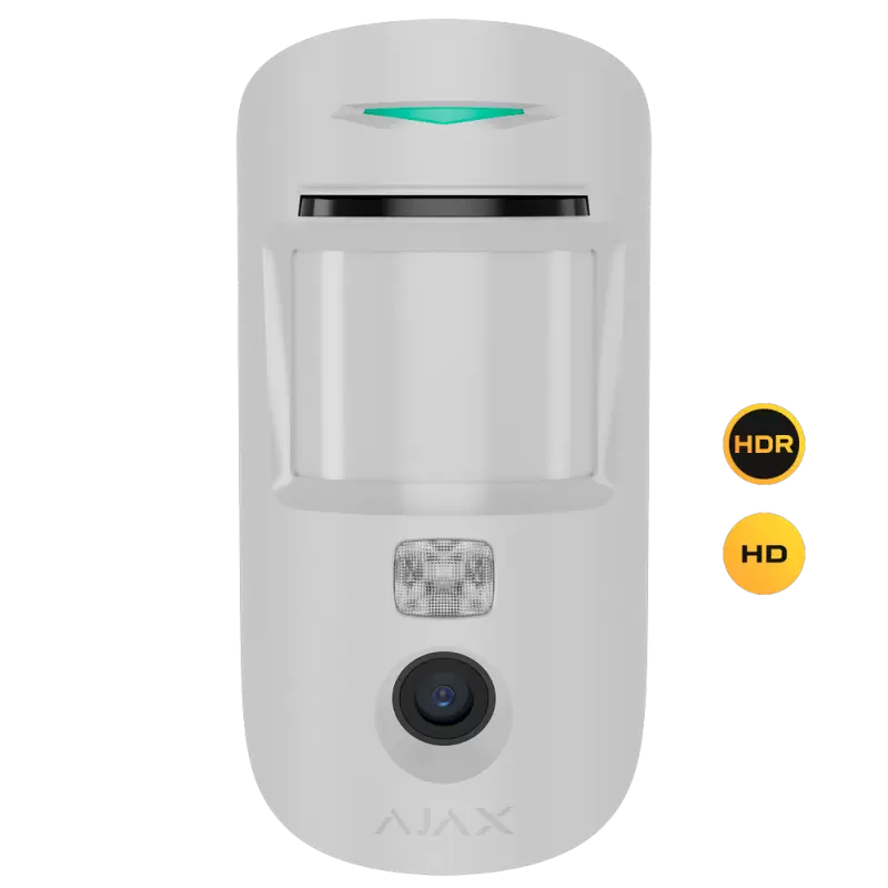 Ajax MotionCam PhOD HD S Detector inalámbrico - AlarmSystems.Shop