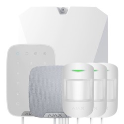 Ajax Fiber Hub Hybrid Kit 2g + 3 Fiber MotionProtect + Fiber Keypad + Fiber HomeSiren