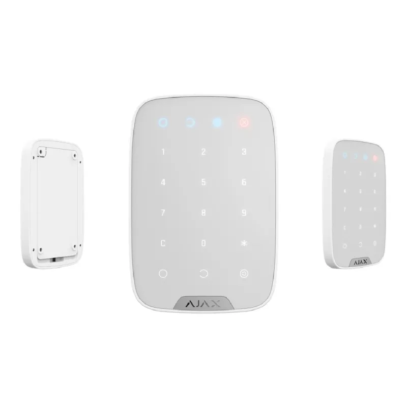Clavier tactile sans fil Ajax KeyPad - AlarmSystems.Shop