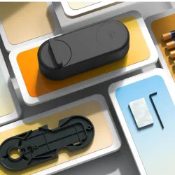 Linus Smart Lock + Connect Bridge + Blocco Wi-Fi con tastiera intelligente - AlarmSystems.Shop